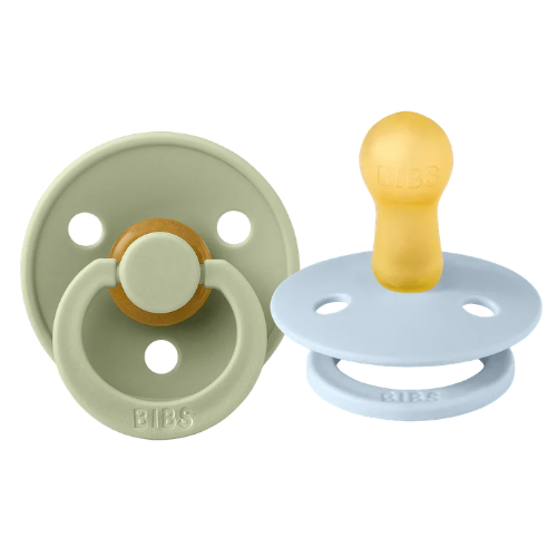 Набір пустушок  Bibs  6-18 міс  Sage /Baby Blue, 2 шт