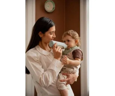 Чохол на пляшечку Baby Bottle Sleeve Large – Capel Sage (на скляну пляшечку 225 мл)