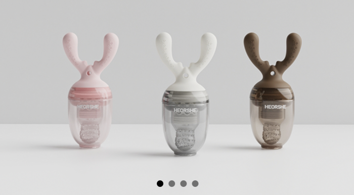 Ніблер HEORSHE Antler Feeder Pink